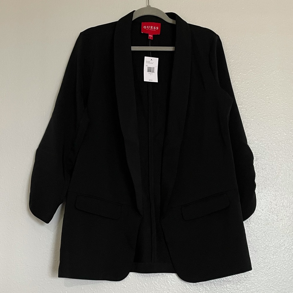 New Express Boyfriend Black Blazer